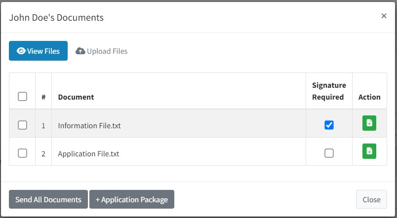 Managing Prospects Documents