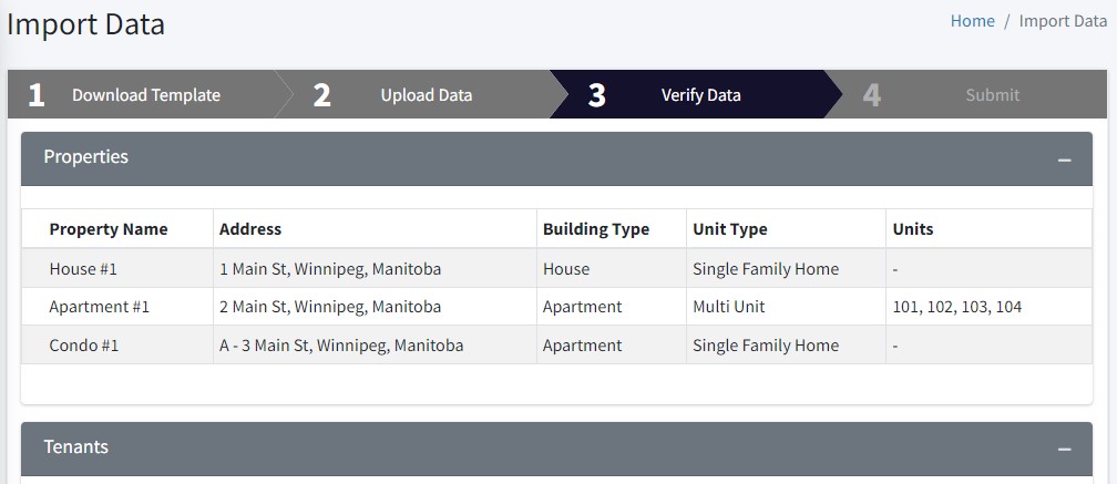 Verify Data